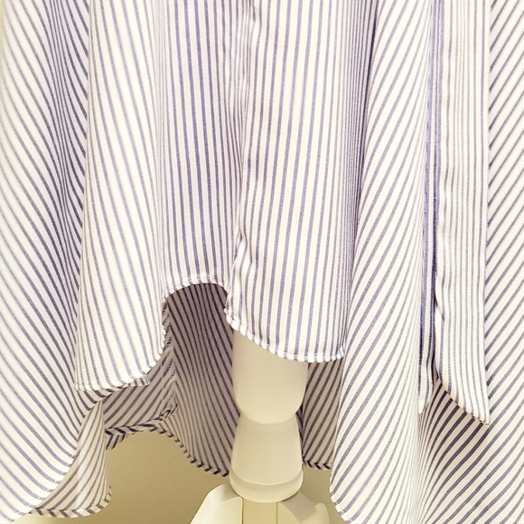 [DN Designs] Plus Ruffle Stripe Dress - Picture 11 of 11